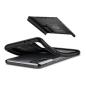 Preview: Spigen Slim Armor Back Case Schutzhülle Samsung Galaxy S21+ Plus schwarz matt